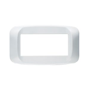 Placca Banq Tecnopol.4M.Bianco Banq AVE 45PB04BB