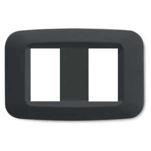 Placca Yes Tecno.2M Sep.Grigio Noir AVE 45PY002GN