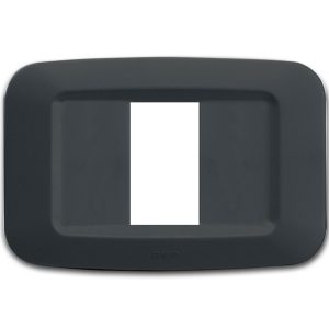 Placca Yes Tecnop.1M.Grigio Noir AVE 45PY01GN