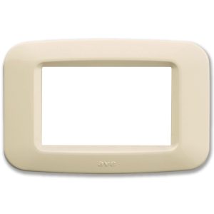 Placca Yes Tecnop.Lucida 3M. Blanc AVE 45PY03BP