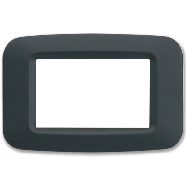 Placca Yes Tecnop. 3M. Grigio Noir AVE 45PY03GN