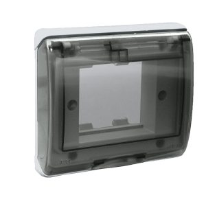 Plac Ip44 Inc 2M.Fis.A Vite Ral7035 AVE 45SPQ02