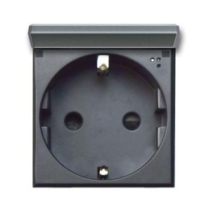 Presa Schuko 2P+T 16A+Spor Tekla 2M AVE 445090SS