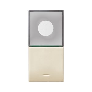Pulsante 1P Na 10A+Piastri.Class 1M AVE 449050