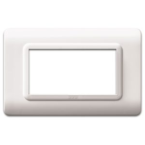 Placca Bianco Antibatterico 4M AVE AB44PY04B