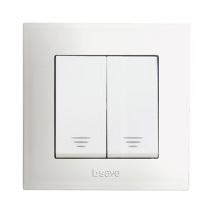 Doppio Interr. Non Illumu. 20Ax 2M AVE BSN21001/20A