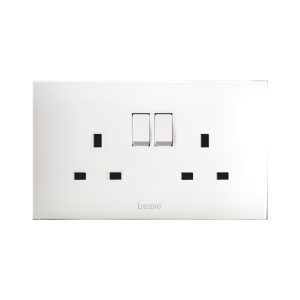 Doppia Presa St.Ing+Inter.13A 1P 4M AVE BSN21097/1P