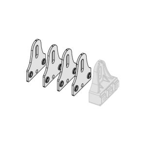 10 Pz Spessori Modulari 3 Mm Per Cremagliera Ercole CCE CEERCACC0005 ex ERCSPE