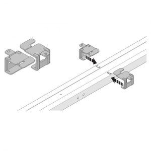 Staffe Ad Innesto Rapido Per Il Fissaggio a Soffitto 1pz NICE SRA1
