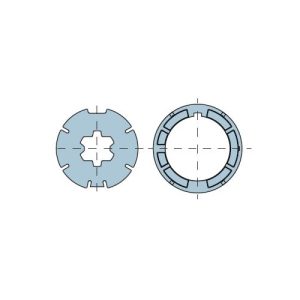 Adattatore Tondo 45X1,8 Acmeda Nervature Interne Ruota - Corona NICE 503.25003
