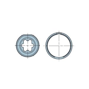 Adattatore Tondo 40X(1,4÷2) Ruota - Corona NICE 513.24000