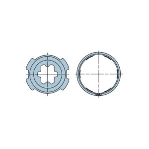 Adattatore Tondo 44,5X1,5 Ruota - Corona NICE 513.24415