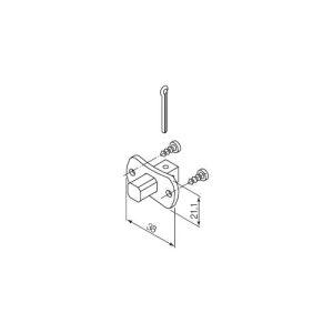 Perno Quadro 10 Mm NICE 523.10013