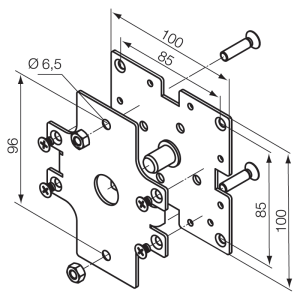 Supporto Fianchi Cassonetto NICE 525.10054