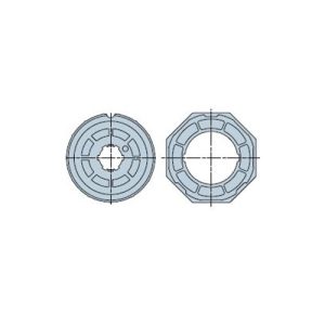 Adattatore Tondo 102X(1,5÷2) Ruota - Corona NICE 516.01021