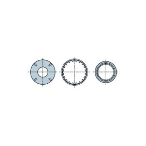 Adattatore Tondo 159X4,5 Mm Con Fori M8 Ruota - 2 Corone NICE 517.21592