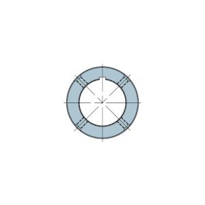 Adattatore Tondo 98X2; 101,6X3,6 Mm Con Fori Filettati M8 Ruota NICE 517.29800