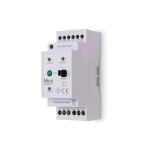 Modulo Din Per 2 Gruppi Di Motori o Attuatori Ac o Dc NICE DMDCM