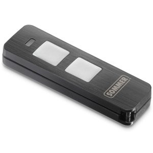 Radiocomando Telecomando 2 Canali 868 SOMMER PEARL TWIN NERO CROMO YS10019-00001