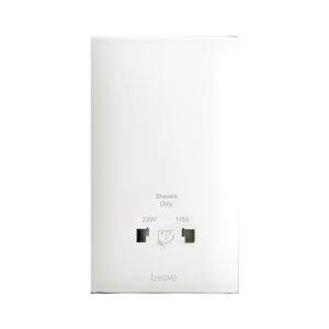 Presa Rasoio 120/240V 4 Moduli AVE BSN11033RS