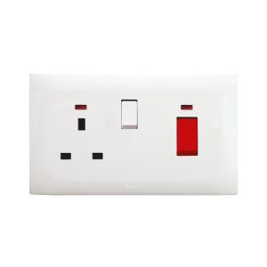 Presa+Int.13A 2P Inter+N 45A 2P 4M AVE BSN11064/97/2P