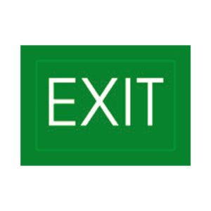 Set 4 Pellicole Scritta Exit AVE PEL01