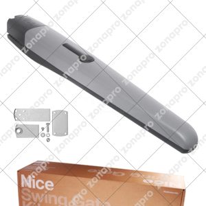 Motore Attuatore TOONA Irreversibile 230V Lento Per Battenti 5 MT NICE TO5016