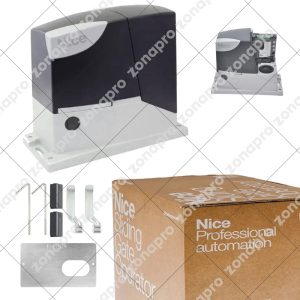 Motore Motoriduttore ROBUS Per Cancelli Scorrevoli Fino a 400 KG 24V NICE RB400