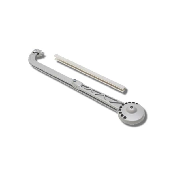 Braccio Dritto Con Slitta In Alluminio Pressofuso Verniciato CARDIN BL3924DRM