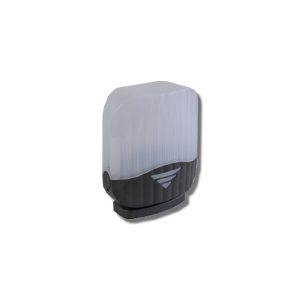 Lampeggiatore Lampeggiante a Multi Led 24V Bianco Con Antenna CARDIN ICONX