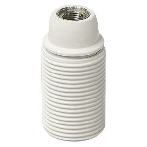 Portalampada E14 M10X1 Cm/Fil Bianco VIMAR 02127.B