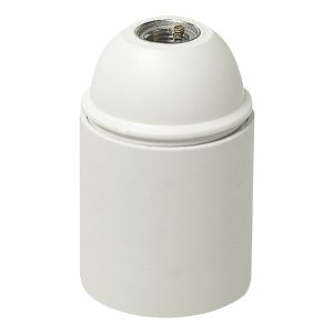 Portalampada E27 M10X1 Cm/Lisc. Bianco VIMAR 02101.B