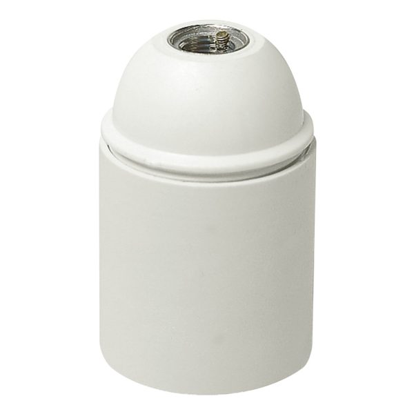 Portalampada E27 M10X1 Cm/Lisc. Bianco VIMAR 02101.B