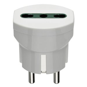 Adattatore Ted./Franc. +P17/11 Bianco VIMAR 00301.B