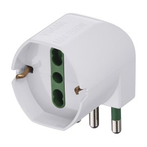 Adattatore Sfalsato S17+Univ. 90° Bianco VIMAR 00305.B