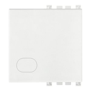 Tasto 2M Personalizzabile Bianco VIMAR 19032.B