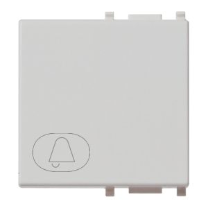 Tasto 2M Simbolo Campanello Silver VIMAR 14022.C.SL