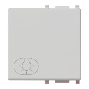 Tasto 2M Simbolo Luce Silver VIMAR 14022.L.SL