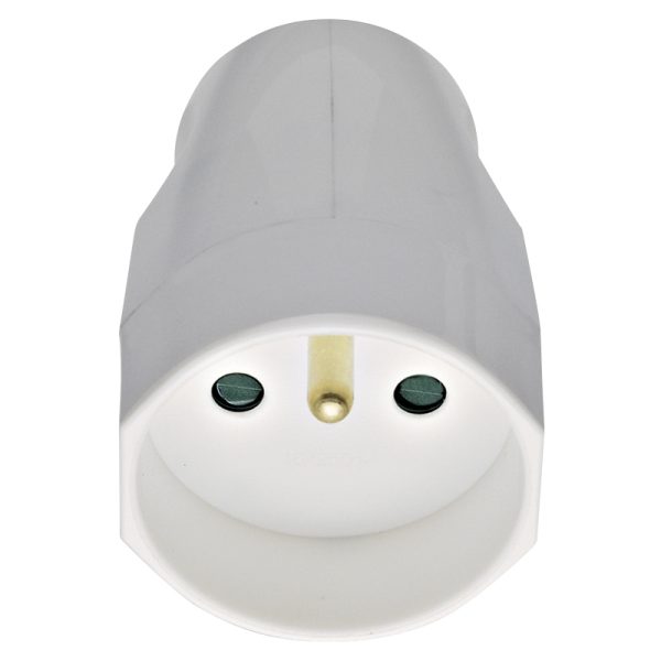 Presa 2P+T 16A Francese Assiale Bianco VIMAR 00251.B