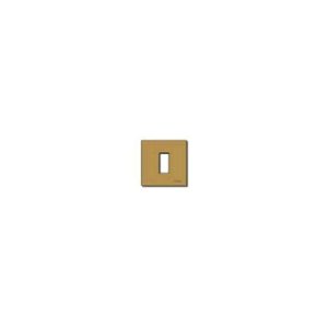 Placca 1M Allum. Scatto Bronzo VIMAR 08605.BR