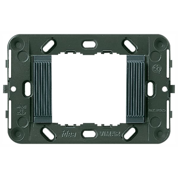 Supporto 2M Rigato Scat. Inc. 3M Grigio VIMAR 16722