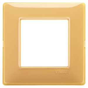Placca 2M Reflex Ambra VIMAR 14642.43