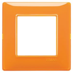 Placca 2M Reflex Arancio VIMAR 14642.48