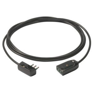 Cavo Prolunga 3G0,75 + Spinapiatta 3M Nero VIMAR 0P32364