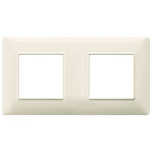 Placca 4M (2+2) Int71 Beige VIMAR 14643.03