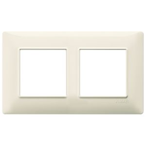 Placca 4M (2+2) Int57 Beige VIMAR 14645.03