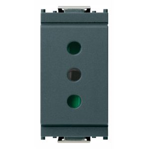 Presa 2P+T 10A P11 Grigio VIMAR 16201