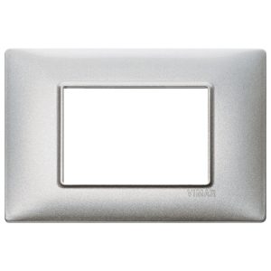 Placca 3M Tecnopolimero Silver VIMAR 14653.27