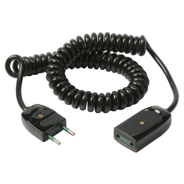 Cavo Prolunga Estensibile 2X0,75 3M Nero VIMAR 0P32322