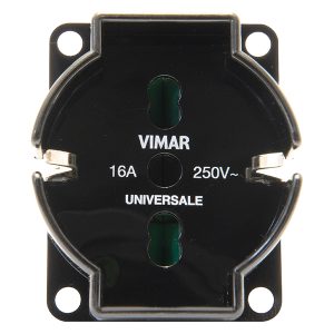 Frutto Presa Universale Appl. Nero VIMAR 01299.1.N